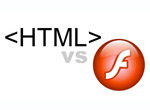 בניית אתר - פלאש או HTML